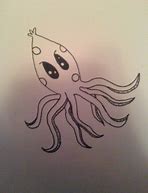 Image result for Angry Octopus Drawing