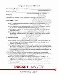Image result for Temporary Employee Contract Template