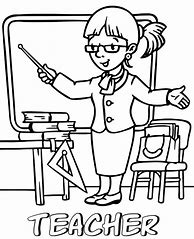 Image result for Teacher Coloring Pages Printable