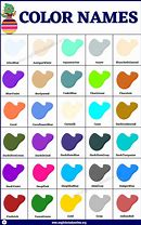 Image result for Different Colors and Names