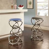Image result for Backless Swivel Counter Stools