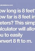 Image result for How Far Is 8 Meters
