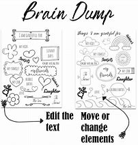 Image result for Brain Dump Clip Art