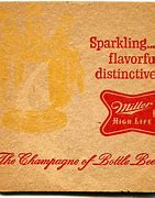 Image result for Vintage Miller Beer Sign