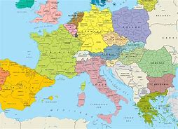 Image result for Map Central Europe Free