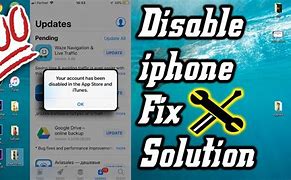 Image result for How to Fix a Disabled iPhone