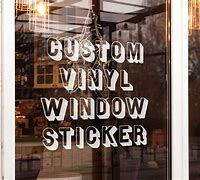 Image result for Custom Sticker Signs