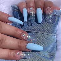 Image result for Coffin Artificial Nails