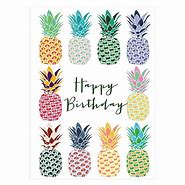 Image result for Happy Birthday Pineapple Cartoon
