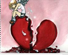 Image result for Funny Cartoon Broken Heart
