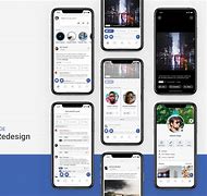 Image result for Facebook iPhone X App