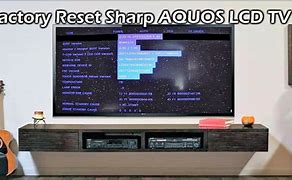 Image result for Sharp TV Reset