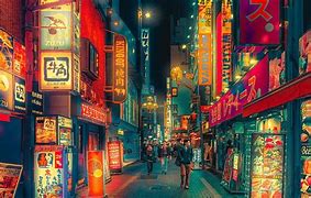 Image result for Scenery with PPL and Buildings