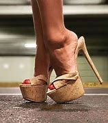 Image result for 6 Inch High Heel Mules