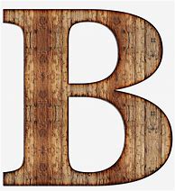 Image result for Wooden Letter B