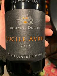 Image result for Durieu Chateauneuf Pape Reserve Lucile Avril