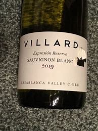 Image result for Villard Estate Sauvignon Blanc Expresion Reserve