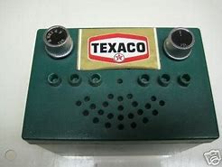 Image result for Texaco Battery Radio