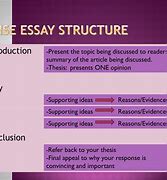 Image result for Compare and Contrast Essay Structure