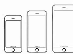 Image result for iPhone 8 Template No Color