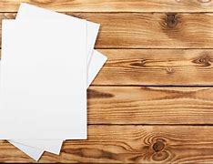 Image result for Blank Paper On Table