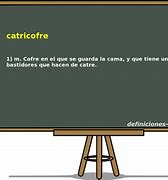 Image result for catricofre