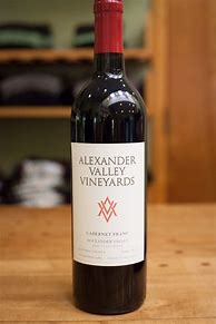 Image result for Alexander Valley Cabernet Franc