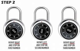 Image result for How to Unlock a Locker Lock