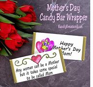 Image result for Mother's Day Candy Bar Wrappers