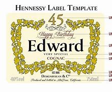 Image result for Free Printable Hennessy L Labels