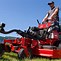 Image result for Stand Up Lawn Mower