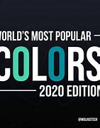 Image result for Which Is the Most Popular Color