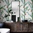 Image result for Vinyl Wallpaper Bathroom