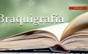 Image result for braquigraf�a