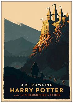 Acquistare Decorazioni per la casa | Harry Potter Poster Hogwarts Express Diagon Alley Hogsmeade Coated paper wall Movie Wall art Posters home decor