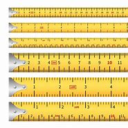 Image result for Measuring Tape Inches and Cm