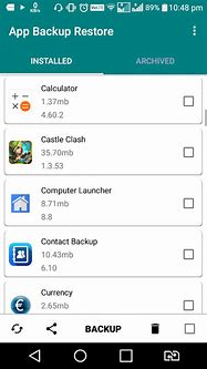 Image result for Backup APK Android