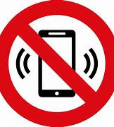 Image result for No Handphone Sign PNG