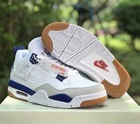 Image result for Nike SB Air Jordan 4 White Blue