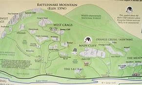 Image result for Rumney Climbing Map