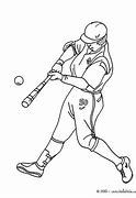 Image result for Softball Coloring Pages Printable