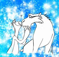 Image result for Ice Age Diego X Sid Fan Art