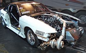 Image result for Twin Turbo Drag Car