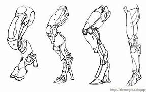 Image result for Anime Robot Leg