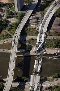 Image result for I-35 Bridge Collapse