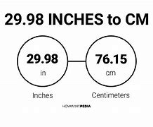 Image result for 98 Cm in Inches