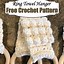 Image result for How to Crochet a Towel Holder
