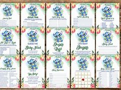 Image result for Lilo and Stitch Baby Shower Games