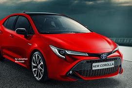 Image result for Red Corolla 2019 Excel Estate