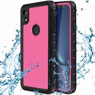 Image result for otterbox iphone xr clear case blue